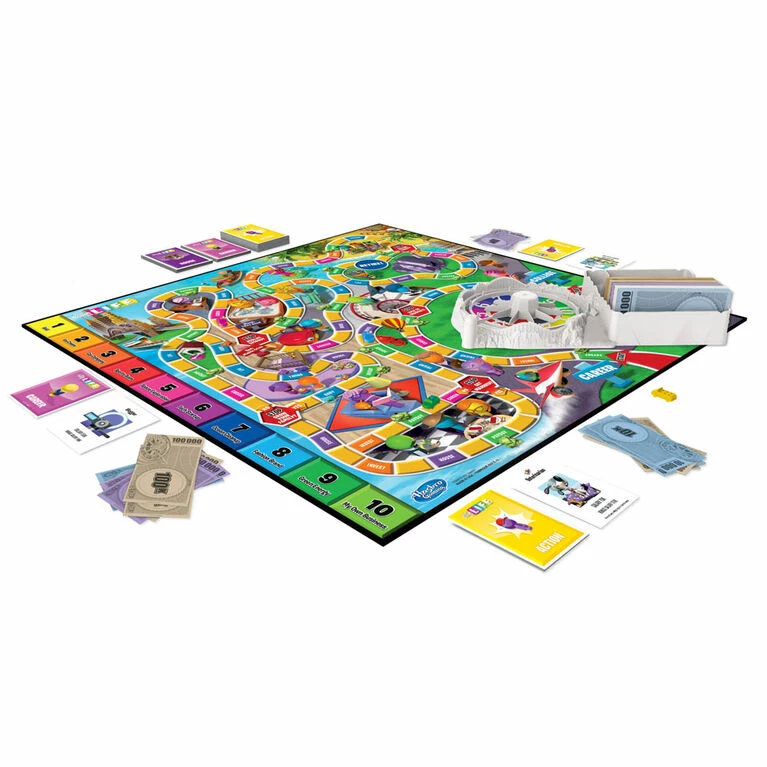 Hasbro The Game Of Life Game, Family Board Game For 2-4 Players, Indoor Game (English) 2 Hasbro The Game Of Life Game, Family Board Game For 2-4 Players, Indoor Game (English) - Image 2