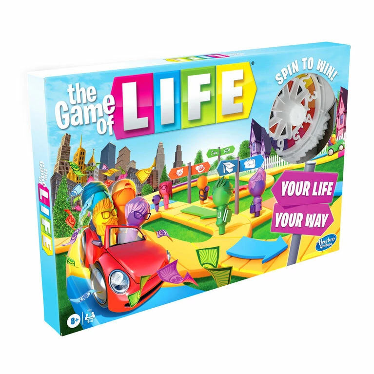 Hasbro The Game Of Life Game, Family Board Game For 2-4 Players, Indoor Game (English) 3 Hasbro The Game Of Life Game, Family Board Game For 2-4 Players, Indoor Game (English) - Image 3