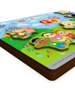 SPIN MASTER Cocomelon, Wooden Musical 5 Jumbo Piece Jigsaw Puzzle- Singalong With JJ And Friends 10 SPIN MASTER Cocomelon, Wooden Musical 5 Jumbo Piece Jigsaw Puzzle- Singalong With JJ And Friends -Toys R US 74CC4A83 5