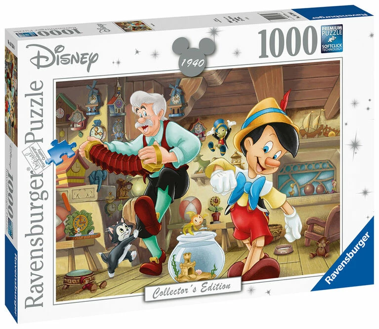 Ravensburger Pinocchio Collector's Edition 1000-Piece Jigsaw Puzzle 2 Ravensburger Pinocchio Collector's Edition 1000-Piece Jigsaw Puzzle - Image 2