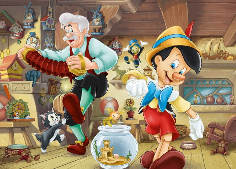 Ravensburger Pinocchio Collector's Edition 1000-Piece Jigsaw Puzzle 3 Ravensburger Pinocchio Collector's Edition 1000-Piece Jigsaw Puzzle - Image 3