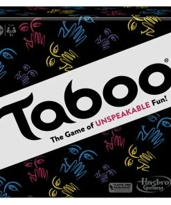 Hasbro Classic Taboo Game, Party Word Guessing Game, Board Game For 4+ Players - English Edition