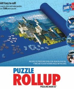 The Canadian Group Sure Lox - Puzzle Roll Up- Blue - 39"x23"
