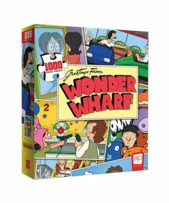 Grosnor Bob's Burgers "Greetings From Wonder Wharf" 1000 Piece Puzzle - English Edition