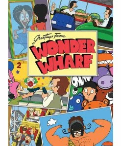 Grosnor Bob's Burgers "Greetings From Wonder Wharf" 1000 Piece Puzzle - English Edition -Toys R US 84859A7E 3