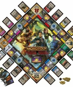 Hasbro Monopoly Dungeons And Dragons: Honor Among Thieves Game, Inspired By The Movie, DandD Board Game For 2-5 Players 8 Hasbro Monopoly Dungeons And Dragons: Honor Among Thieves Game, Inspired By The Movie, DandD Board Game For 2-5 Players -Toys R US 84E7B95F 3