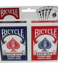 Bicycle 2 Pack Playing Cards - Colour May Vary