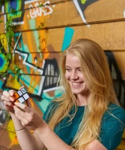 Rubik's Mini 2x2, 2x2 Classic Colour-Matching Puzzle, Pocket Size Brain-Teasing Puzzle Toy -Toys R US 941C2BB6 7