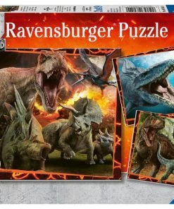 Ravensburger - Jurassic World: Instinct To Hunt Puzzle 3x49pc