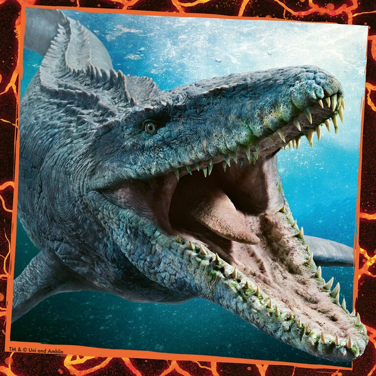 Ravensburger - Jurassic World: Instinct To Hunt Puzzle 3x49pc 3 Ravensburger - Jurassic World: Instinct To Hunt Puzzle 3x49pc - Image 3