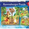 Ravensburger - Disney Winne The Pooh Sports Day Puzzle 3x49pc