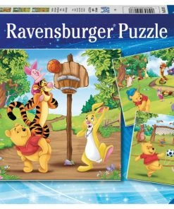 Ravensburger - Disney Winne The Pooh Sports Day Puzzle 3x49pc