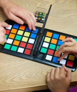 Rubik's Race Classic Fast-Paced Strategy Sequence Board Game, Ultimate Face To Face Two Player Game -Toys R US 94617B4E 3
