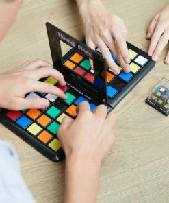 Rubik's Race Classic Fast-Paced Strategy Sequence Board Game, Ultimate Face To Face Two Player Game -Toys R US 94617B4E 5