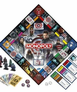 Hasbro Monopoly: Marvel Studios' The Falcon And The Winter Soldier Edition Board Game For Marvel Fans -Toys R US 94926843 4
