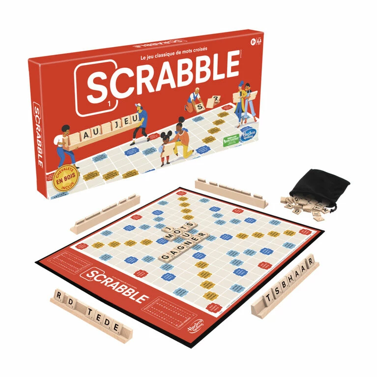 Hasbro Scrabble Board Game (French) 3 Hasbro Scrabble Board Game (French) - Image 3