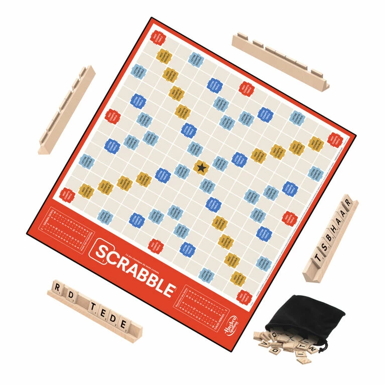 Hasbro Scrabble Board Game (French) 4 Hasbro Scrabble Board Game (French) - Image 4