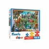Masterpieces Puzzle Family Hour Peeking Through Large 400 Piece EZGrip Jigsaw Puzzle By Adrian Chesterman