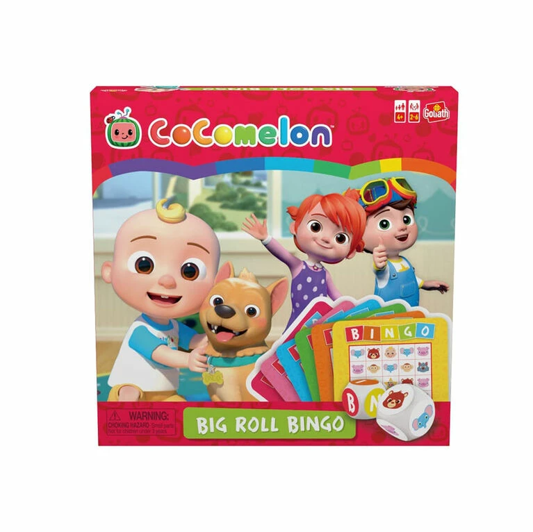 Pressman Toy Cocomelon - Big Roll Bingo - English Edition 4 Pressman Toy Cocomelon - Big Roll Bingo - English Edition - Image 4