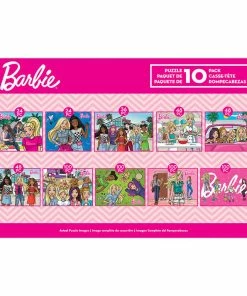 Longshore Barbie: 10-in-1 Multipack Puzzle Assortment - R Exclusive
