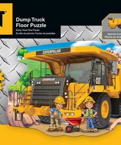 Masterpieces Puzzle 36 Piece Floor Puzzle - "Caterpillar Dump Truck"