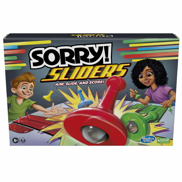Hasbro Sorry! Sliders Board Game - English Edition 1 Hasbro Sorry! Sliders Board Game - English Edition