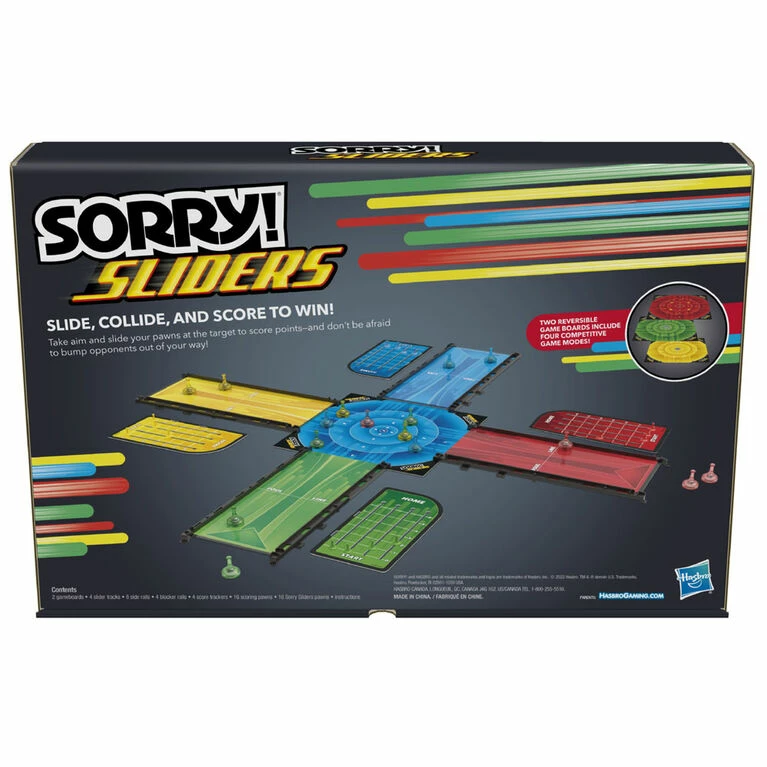 Hasbro Sorry! Sliders Board Game - English Edition 2 Hasbro Sorry! Sliders Board Game - English Edition - Image 2