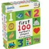 University Games First 100 Numbers, Colors, Shapes Bingo - English Edition