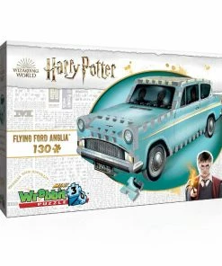 Wrebbit3D/Harry Potter Flying Ford Anglia Mini 3D Jigsaw Puzzle -Toys R US B427E8E1 3