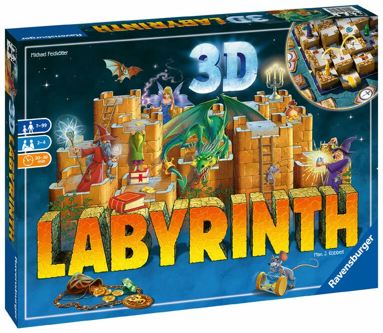 Ravensburger - Labyrinth 3D French Version 2 Ravensburger - Labyrinth 3D French Version - Image 2