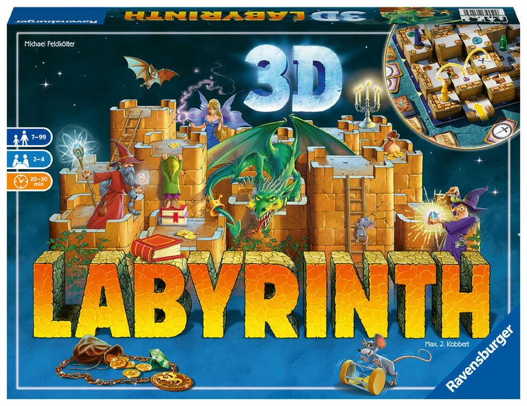 Ravensburger - Labyrinth 3D French Version 3 Ravensburger - Labyrinth 3D French Version - Image 3