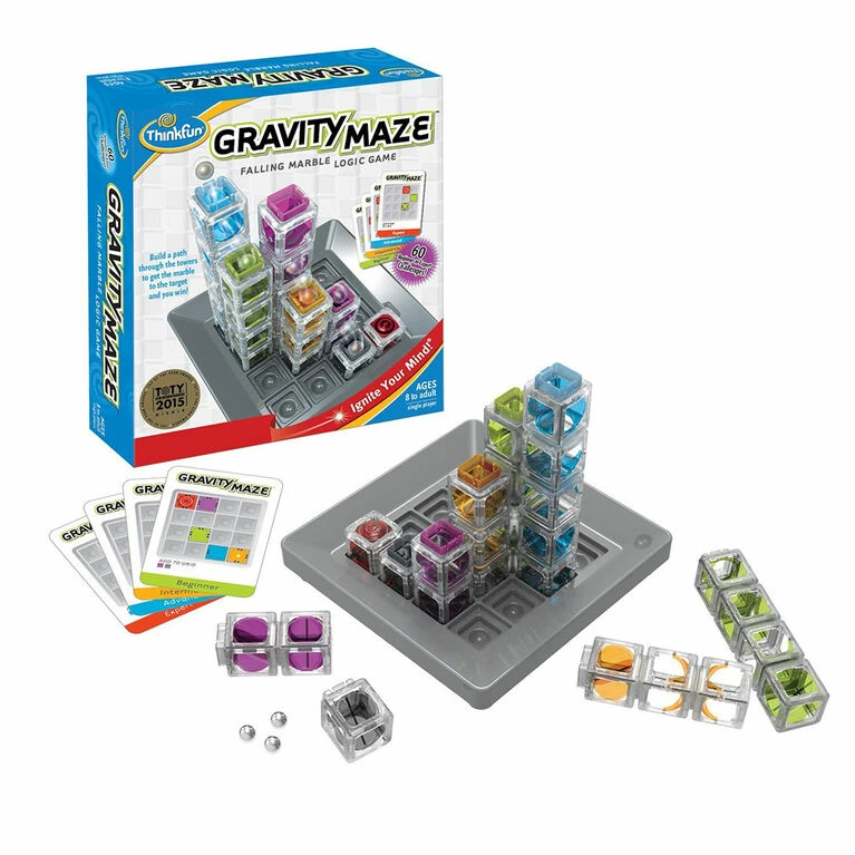 Ravensburger Thinkfun - Gravity Maze Game - English Edition 1 Ravensburger Thinkfun - Gravity Maze Game - English Edition