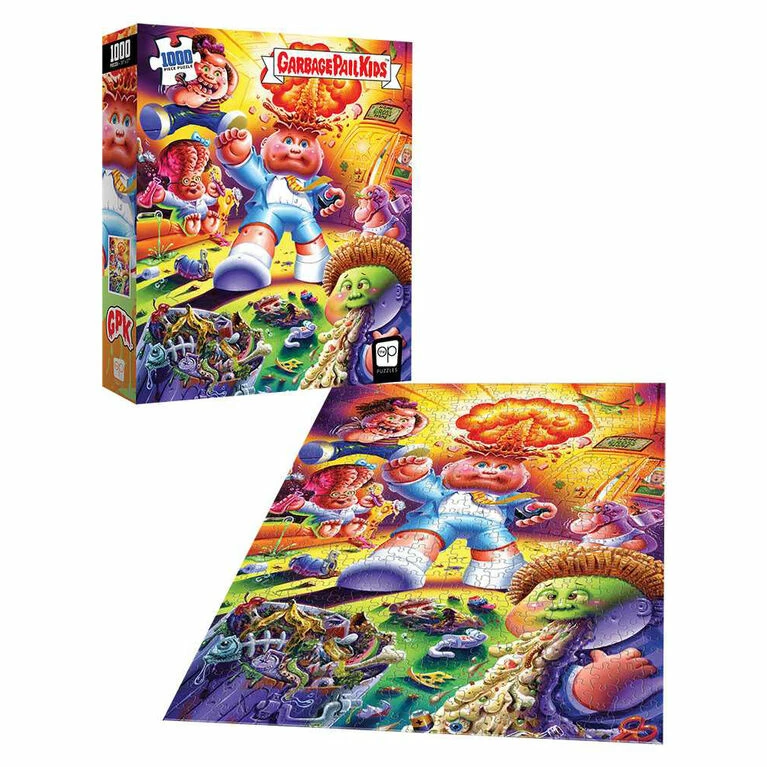 Grosnor Garbage Pail Kids "Home Gross Home" 1000 Piece Puzzle - English Edition 2 Grosnor Garbage Pail Kids "Home Gross Home" 1000 Piece Puzzle - English Edition - Image 2
