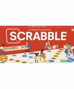Hasbro Scrabble Board Game, Classic Word Game - English Edition