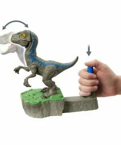 MATTEL Rock 'Em Sock 'Em Robots Blue Vs Atrociraptor Jurassic World Dominion Game -Toys R US C48B5A0E 4