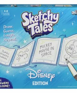 SPIN MASTER Disney Sketchy Tales, The Magical Disney Drawing Game