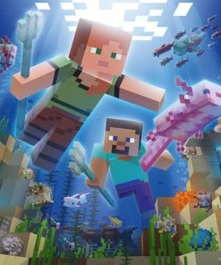 Ravensburger Minecraft Biomes 49-Piece Jigsaw Puzzle (3 Pack) -Toys R US C4D81BFB 5