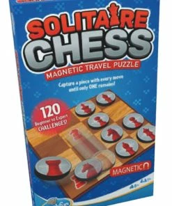 Ravensburger Solitaire Chess Magnetic Travel Puzzle - English Edition