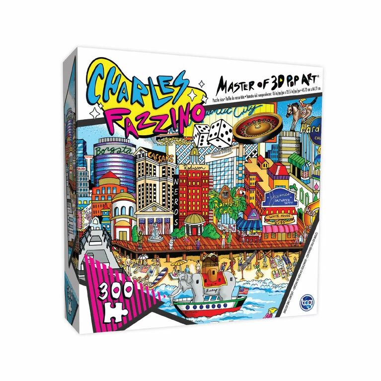 The Canadian Group 300 Piece Charles Fazzino Puzzle Collection 4 The Canadian Group 300 Piece Charles Fazzino Puzzle Collection - Image 4