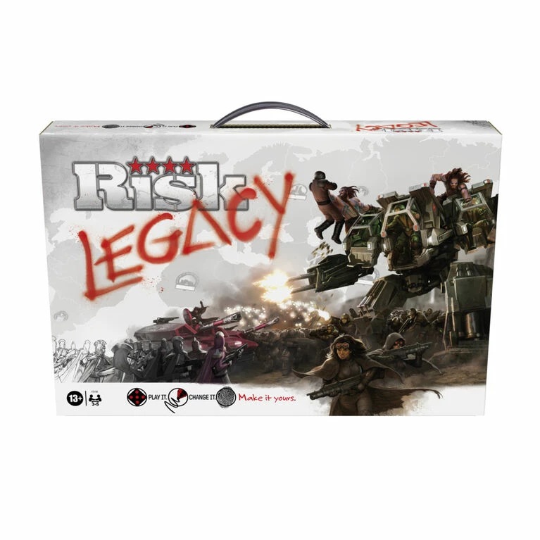 Hasbro Avalon Hill Risk Legacy Strategy Tabletop Game, Immersive Narrative Game - English Edition 1 Hasbro Avalon Hill Risk Legacy Strategy Tabletop Game, Immersive Narrative Game - English Edition