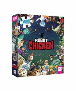 Grosnor Robot Chicken "It Was Only A Dream" 1000 Piece Puzzle - English Edition