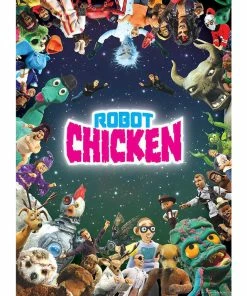 Grosnor Robot Chicken "It Was Only A Dream" 1000 Piece Puzzle - English Edition -Toys R US D408C8F2 3