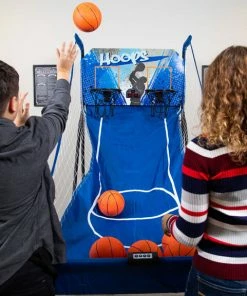 Blue Wave Hoops Dual Basketball Arcade Game With Electronic Digital Scoring -Toys R US D437785B 6