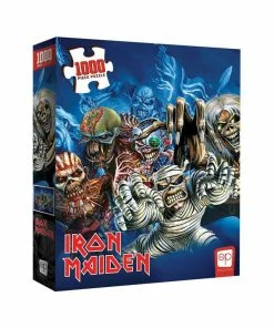 Grosnor Iron Maiden "The Faces Of Eddie" 1000 Piece Puzzle - English Edition