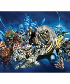 Grosnor Iron Maiden "The Faces Of Eddie" 1000 Piece Puzzle - English Edition -Toys R US D476AB46 3