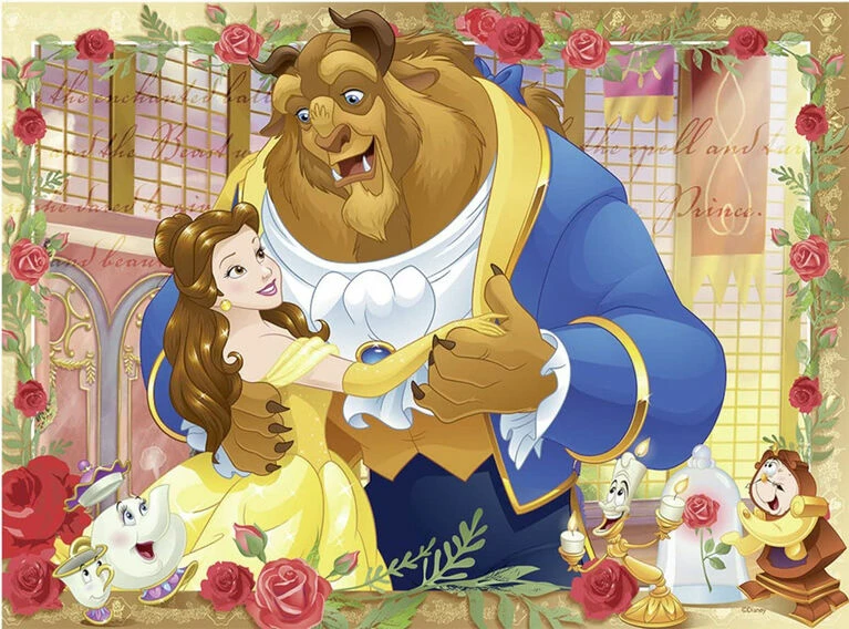 Ravensburger - Disney - Belle & Beast Puzzle 100pc 2 Ravensburger - Disney - Belle & Beast Puzzle 100pc - Image 2