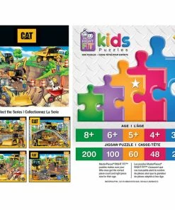 Grosnor Caterpillar Day At The Quarry - Construction Trucks 60 Piece Kids Puzzle -Toys R US E208A08E 3