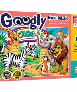 Grosnor Googly Eye Right Fit - Zoo Animals 48 Piece Jigsaw Puzzle