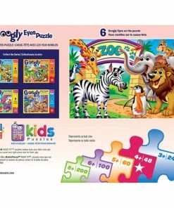 Grosnor Googly Eye Right Fit - Zoo Animals 48 Piece Jigsaw Puzzle 5 Grosnor Googly Eye Right Fit - Zoo Animals 48 Piece Jigsaw Puzzle -Toys R US E208AC8E 3