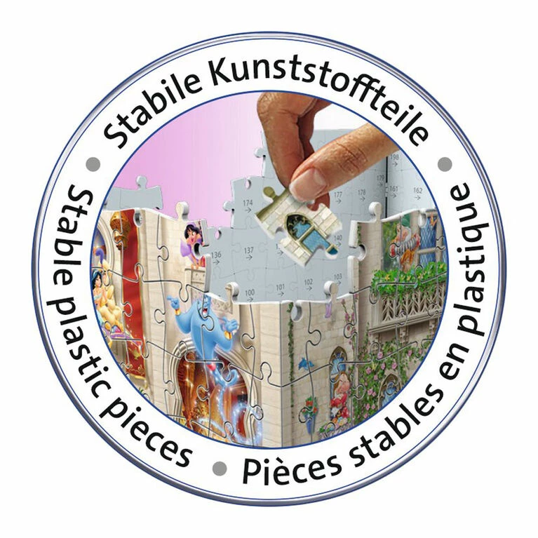Ravensburger Disney 3D Castle 216 Piece 3D Jigsaw Puzzle 2 Ravensburger Disney 3D Castle 216 Piece 3D Jigsaw Puzzle - Image 2